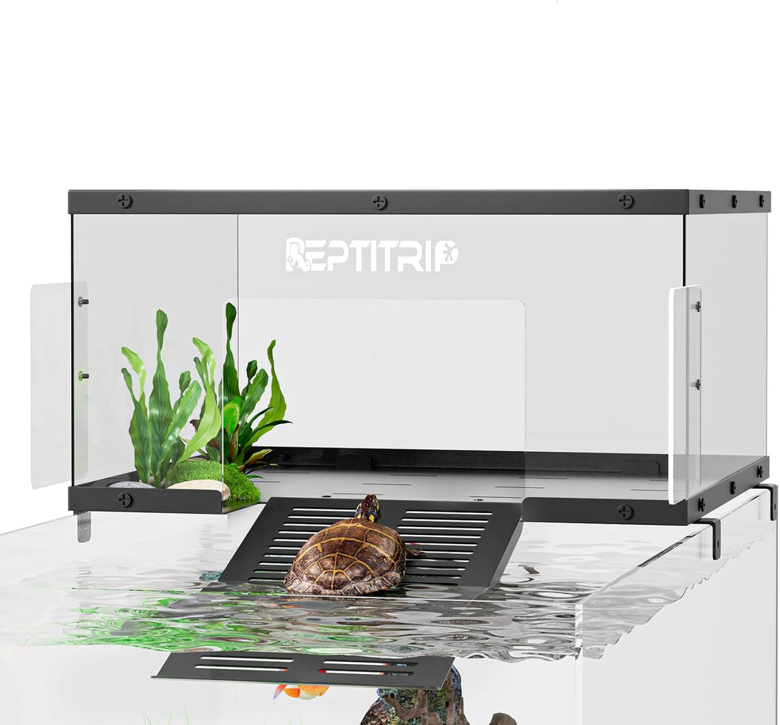 Stainless Steel Turtle Basking Platform, for 18‑20 Inch Wide Aquariums