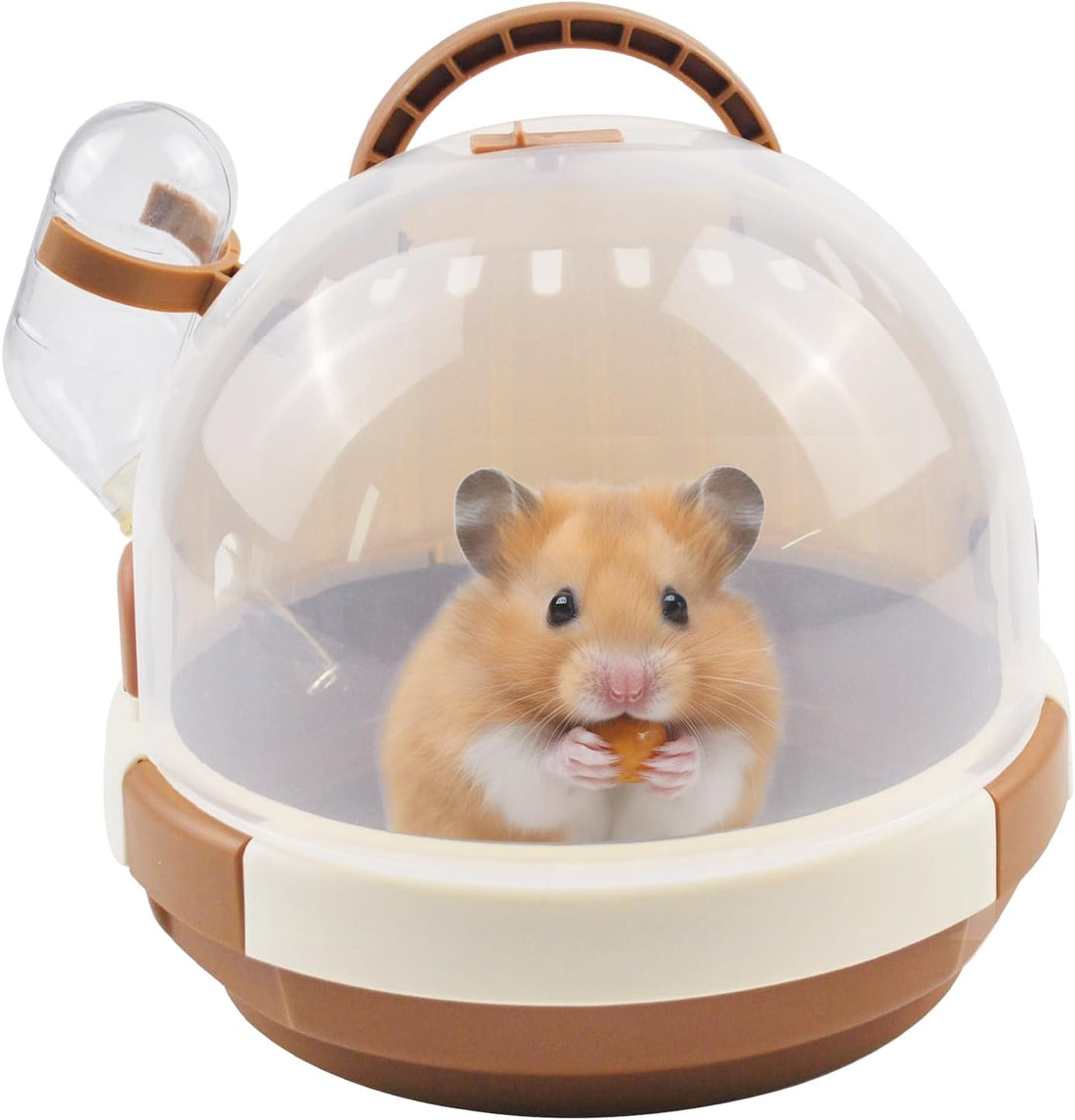 Hamster Carrier Cage Portable Cages Small Animals Carry Travel Case