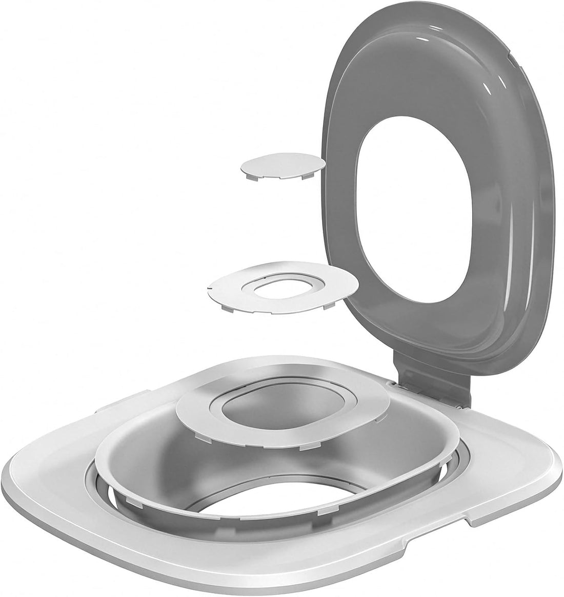 Cat Toilet Trainer Kit | Cat Potty Training Kit Toilet Box Grey