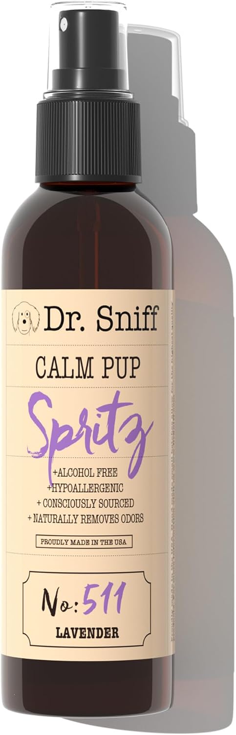 Dr. Sniff Dog Spray Perky Pup Scent Odor Deodorizer Cologne 4 oz