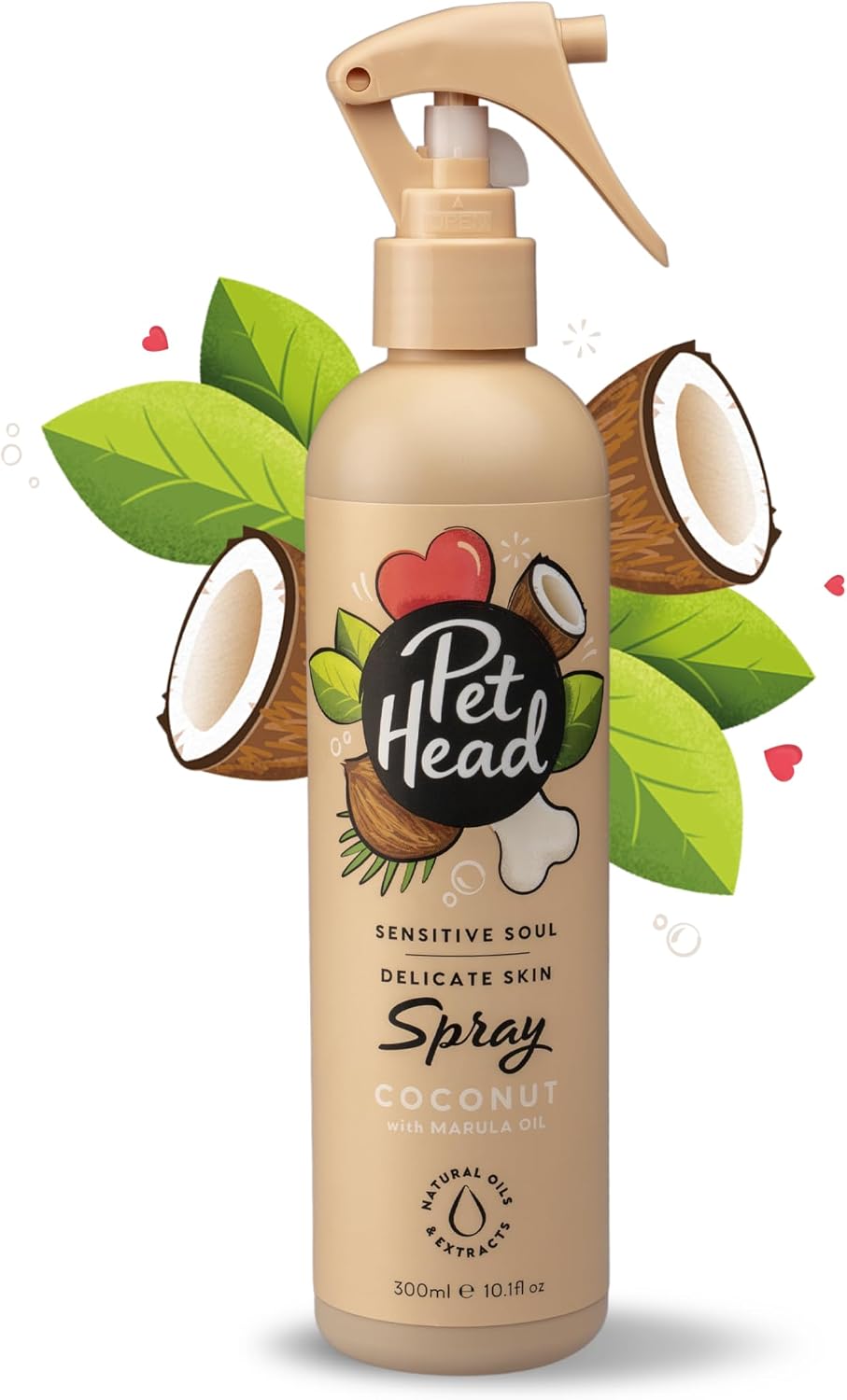 Pet Head Sensitive Soul Dog Deodorizer Spray | Coconut Scent