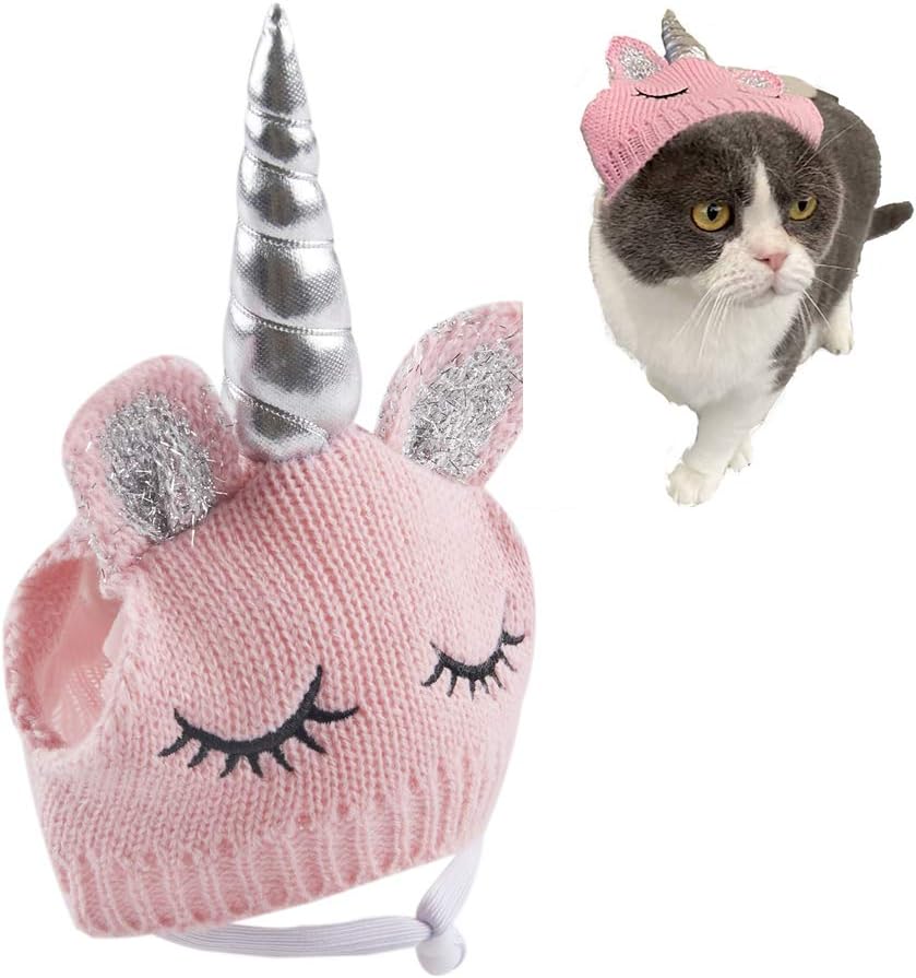 Lanyarco Cute Unicorn Pet Hat Accessory