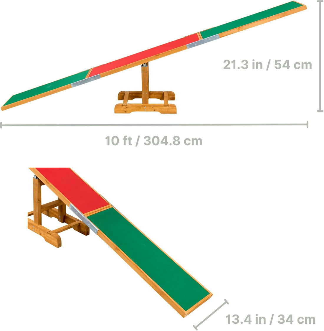 TRIXIE Agility Dog Seesaw with Contact Zones