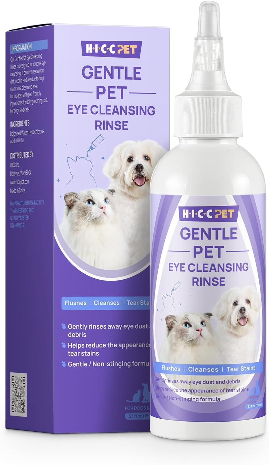 HICC PET Eye Area Cleansing Liquid for Dogs & Cats