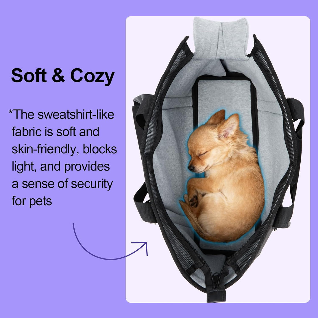 Ownpets Large Dog Purse Carrier