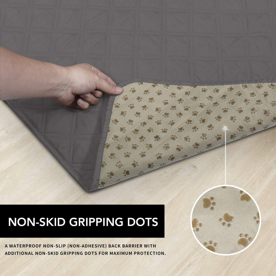 Easy-Going 100% Waterproof Dog Bed Cover Washable Couch Cover