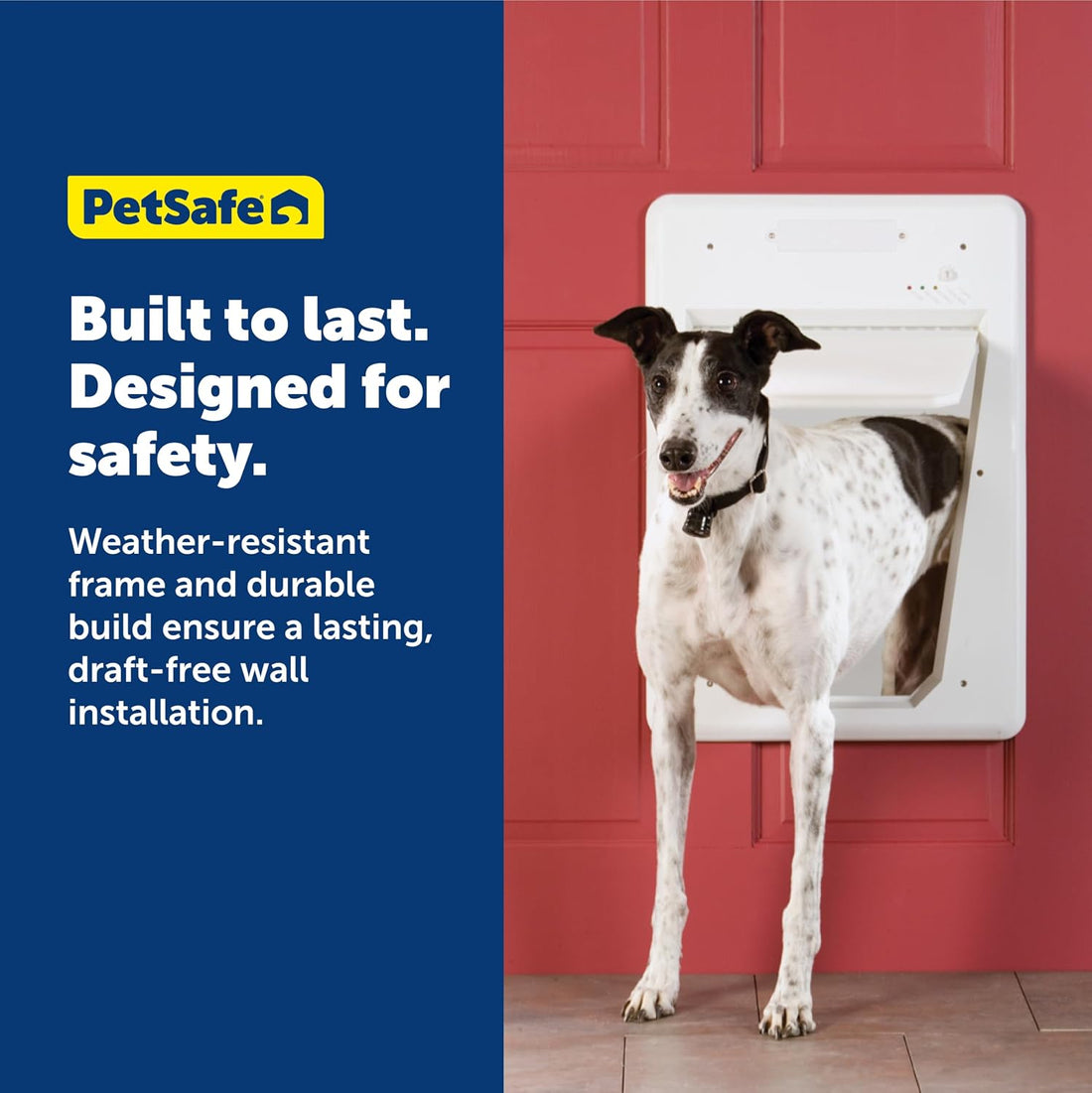 PetSafe Electronic Pet Door Wall Conversion Kit, Large