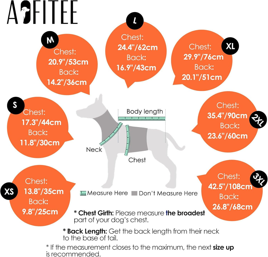 AOFITEE Dog Coat with Harness Waterproof Dog Winter Jacket for Medium