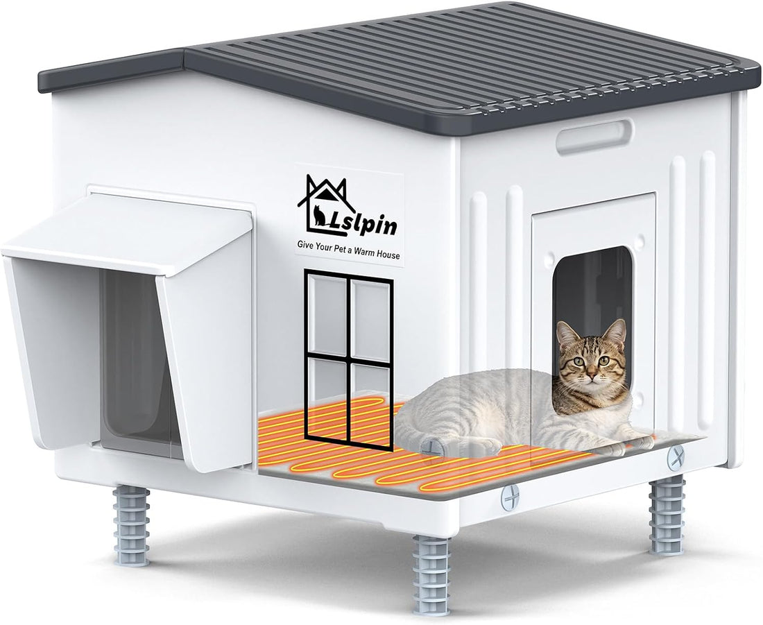 Indestructible Heated Cat House for Outside