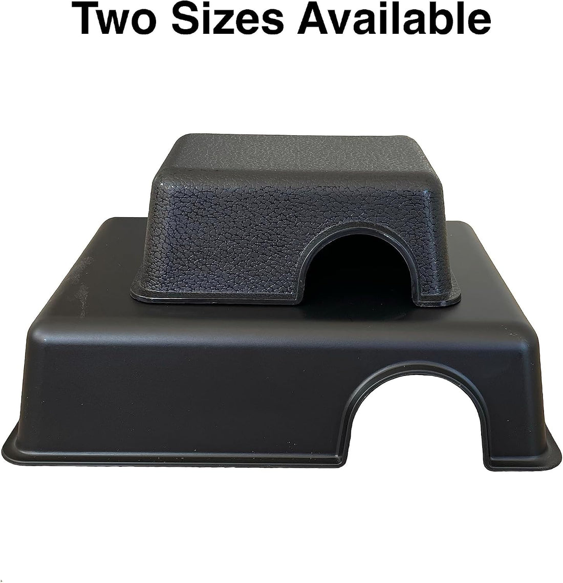 Plastic Reptile Hide Box for Leopard Geckos, Snakes, Lizards