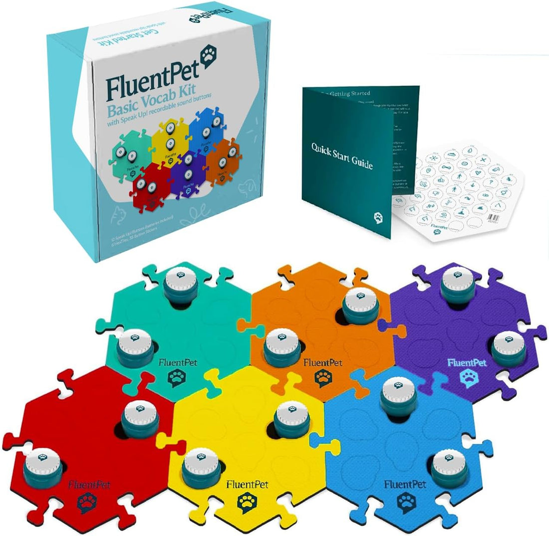 FluentPet Talking Buttons for Dogs & Cats