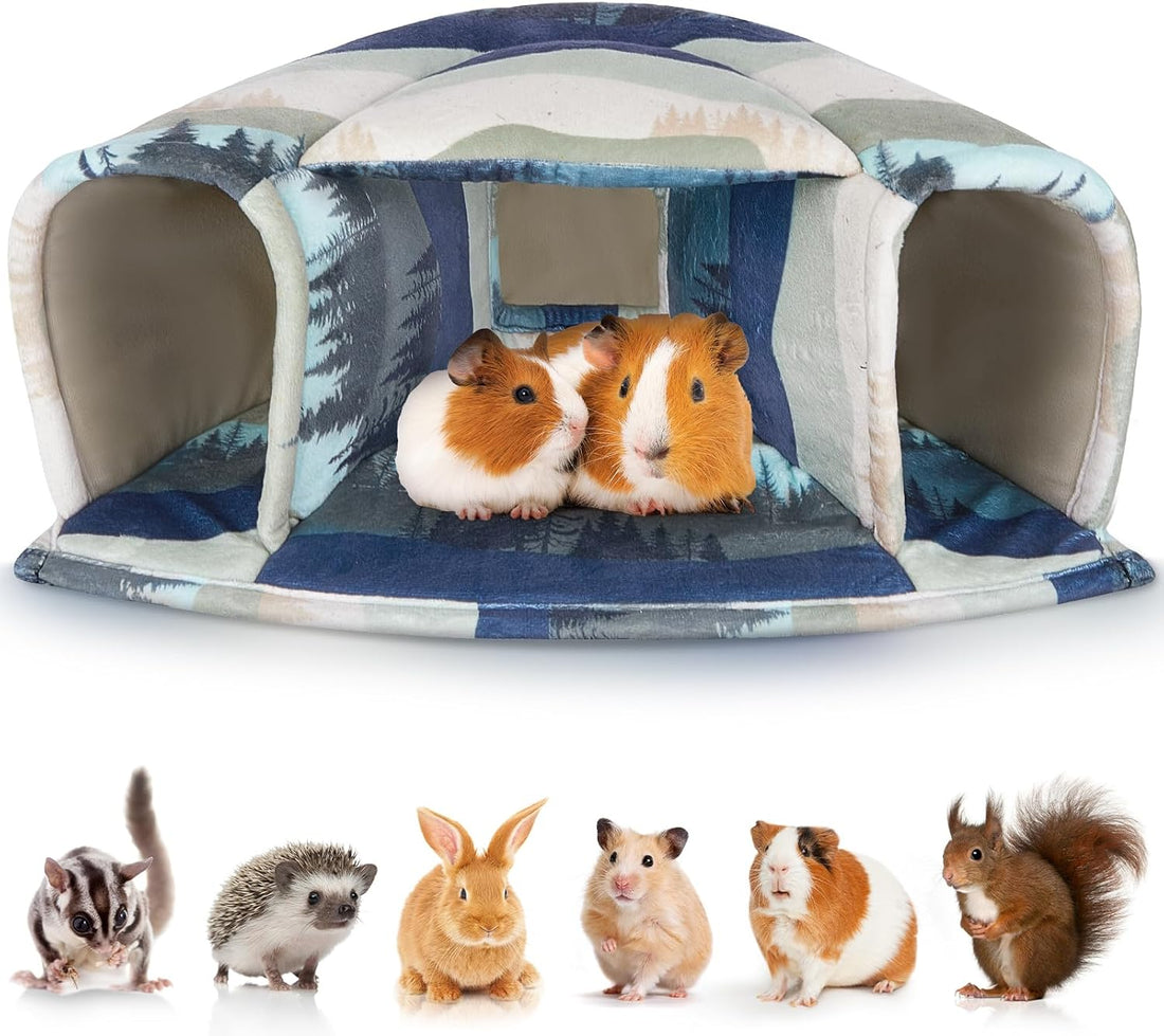 Unicorn Catcher Washable Guinea Pig Hideout Large Cozy Bed for Small
