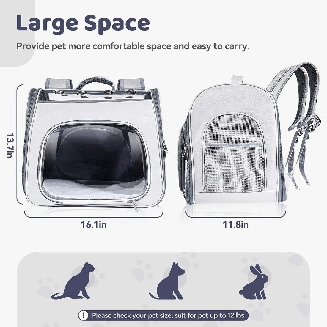 Airline Approved Cat Soft-Sided Carrier Backpack