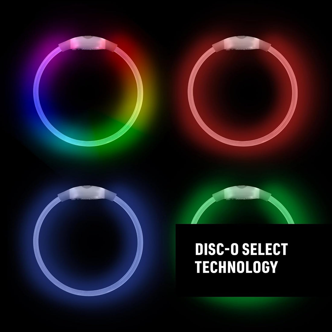 Nite Ize NiteHowl Rechargeable LED Safety Necklace - Disc-O Select