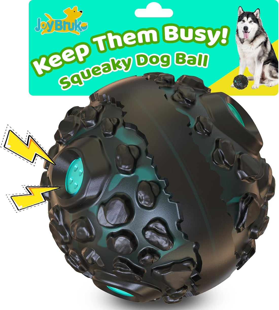 Dog Giggle Balls for Aggressive Chewers Interactive Dog Toy Ball