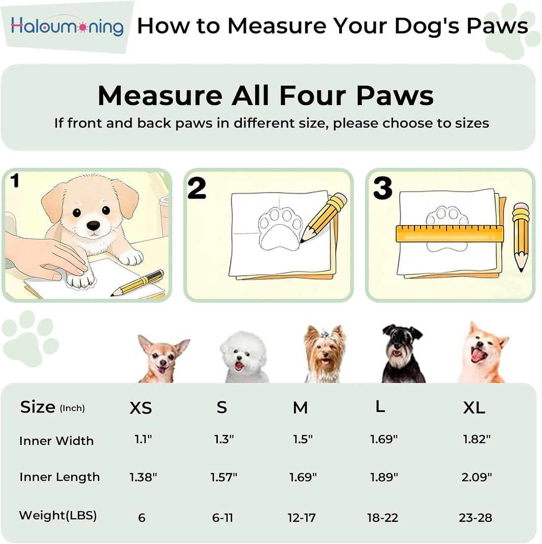 Dog Shoes Breathable Non-Slip Outdoor Booties for Small Medium Dogs