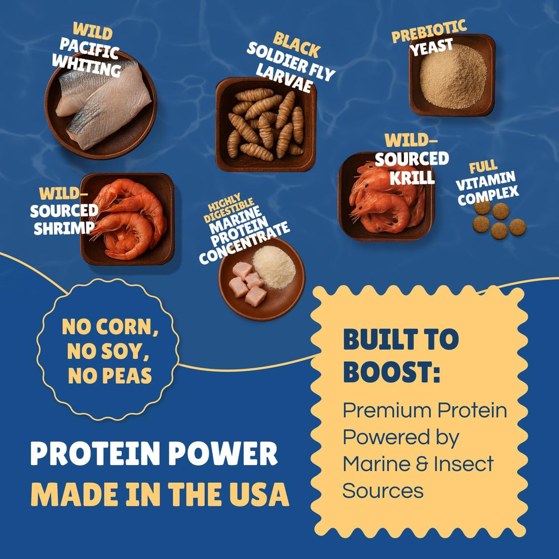 Betta Boost Pops | High-Protein Betta Fish Food Pellets Made in USA