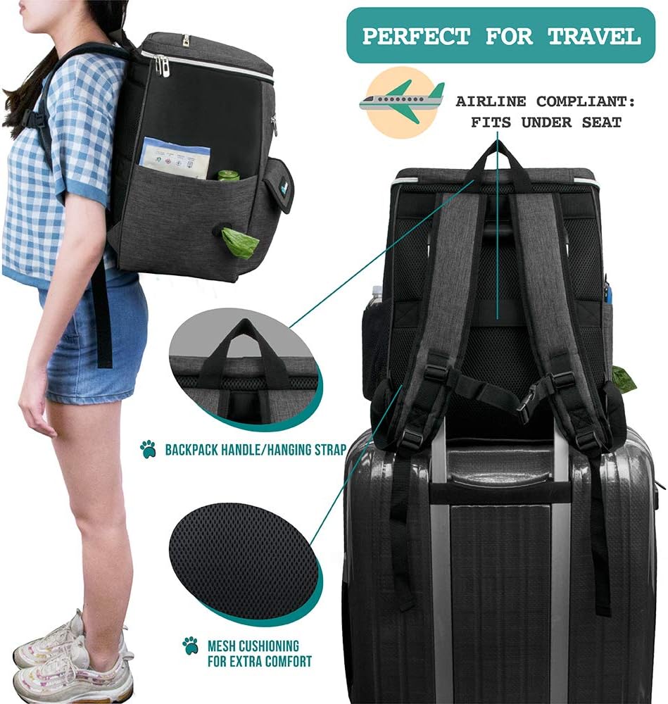 PetAmi Dog Travel Bag Backpack