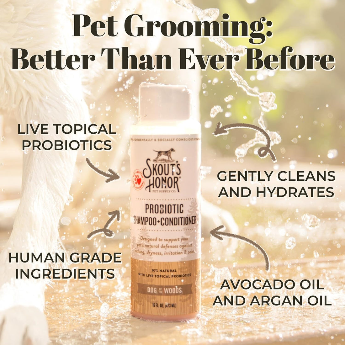 SKOUT'S HONOR Probiotic Grooming Essentials Bundle