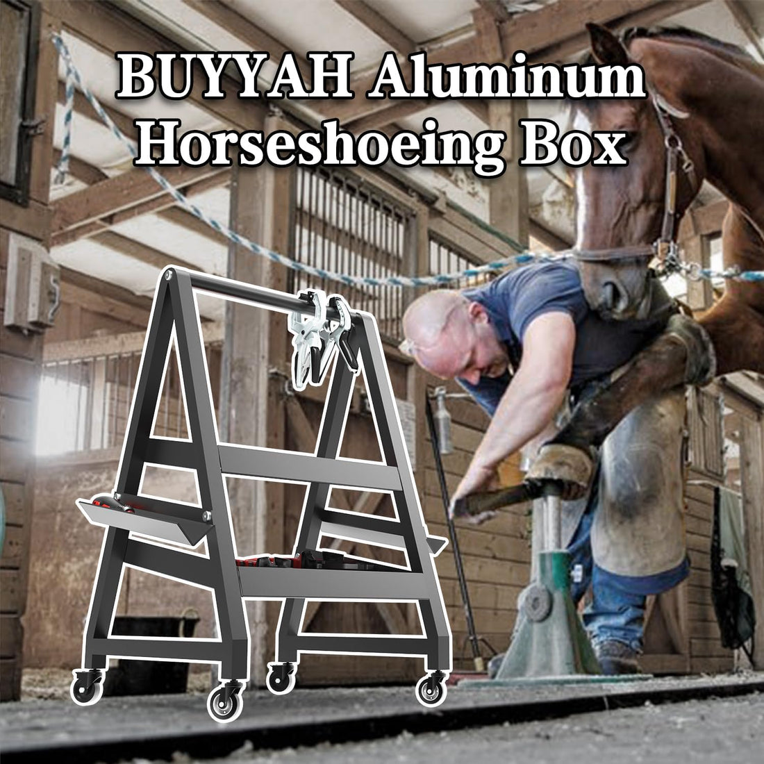 Aluminum Horseshoeing Box