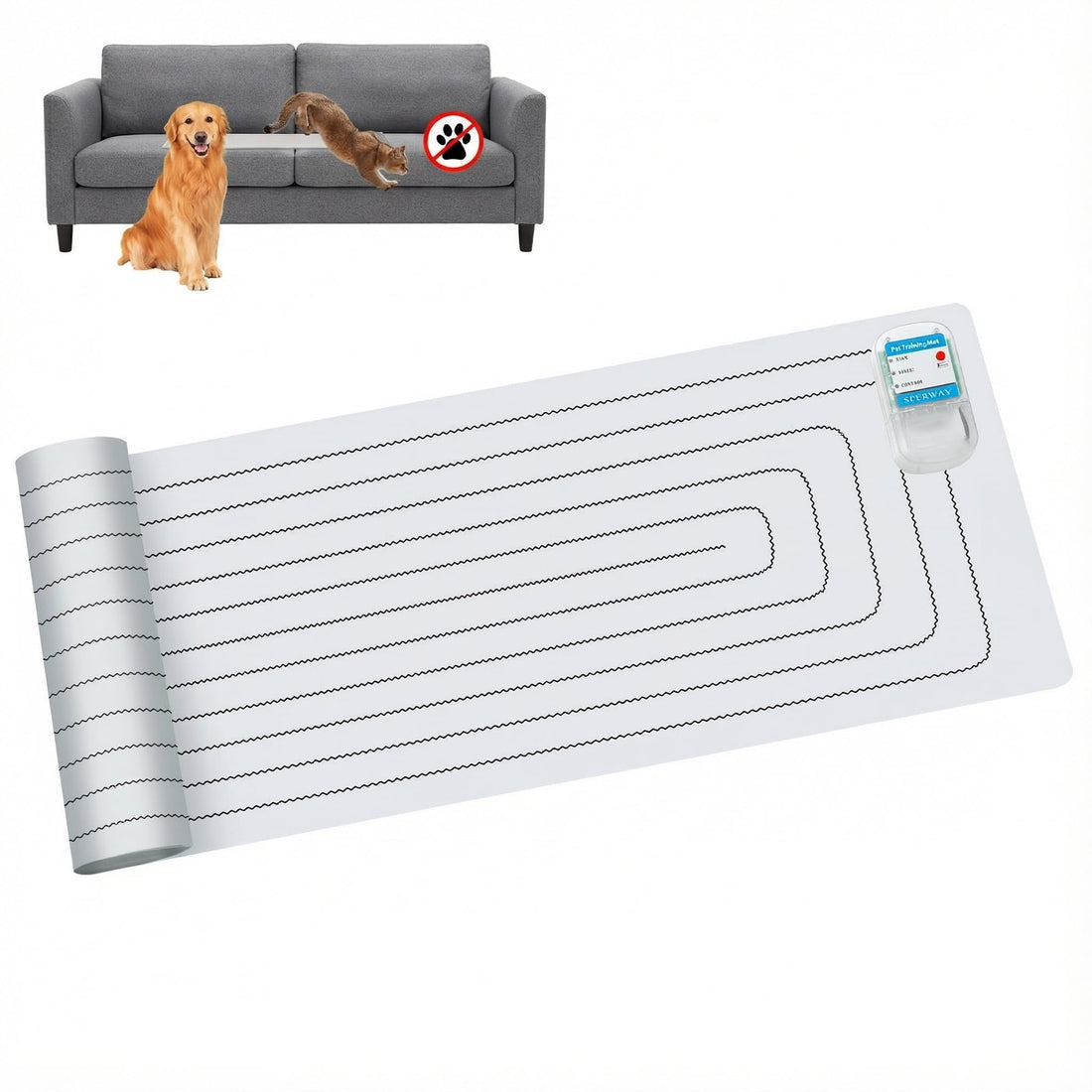 SEERWAY Pet Shock Mat for Dogs and Cats