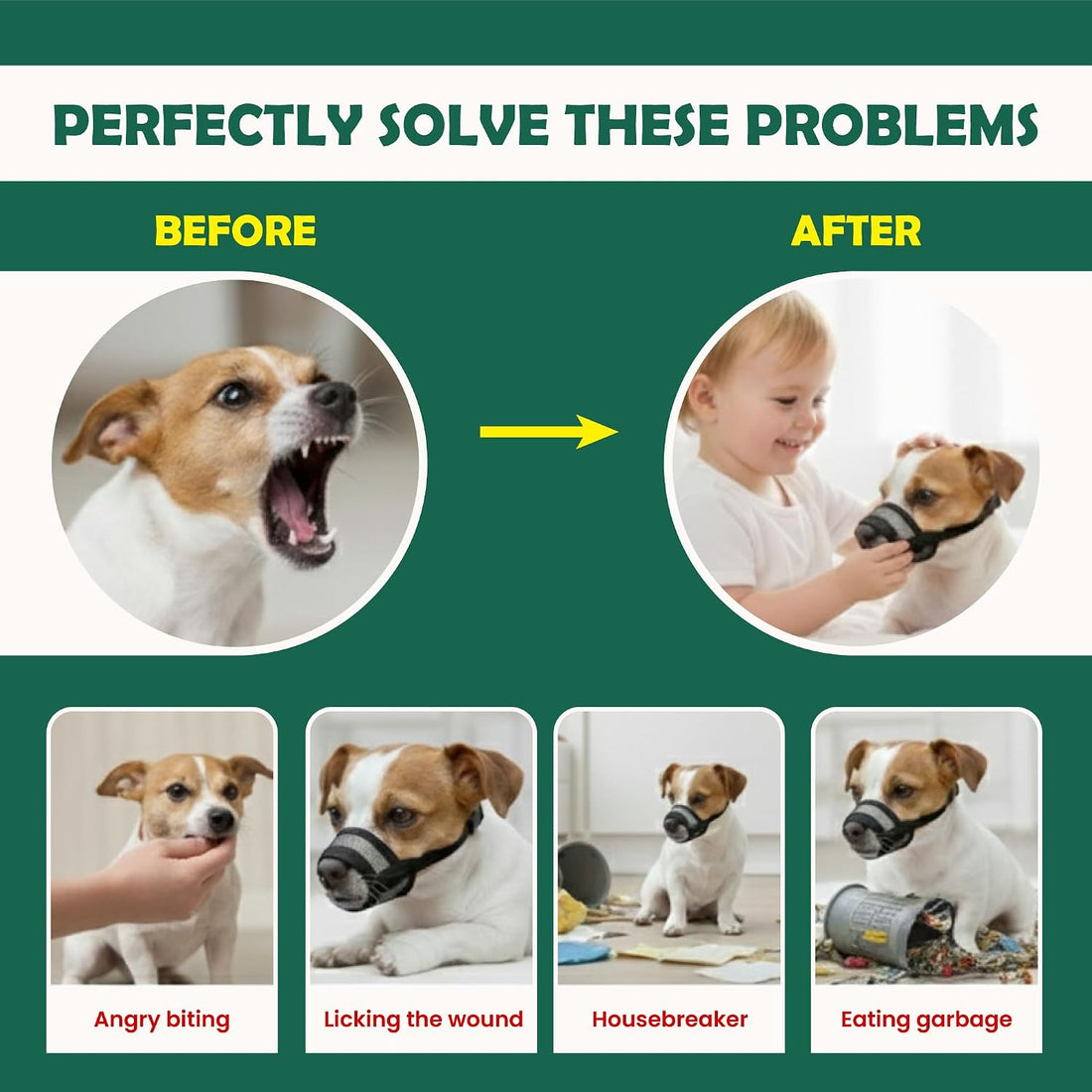 Dog Muzzle Medium Sized Dogs