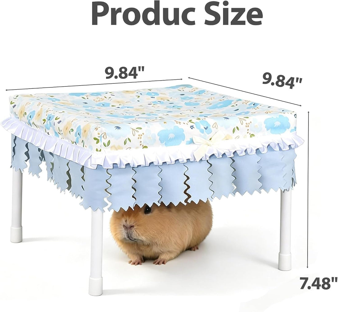 Guinea Pig Hideout Square Bottomless Guinea Pig Hide