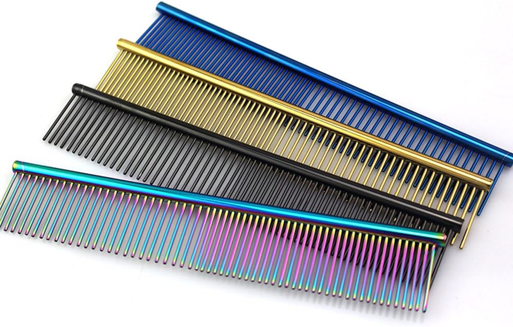 ZoCr Stainless Steel Pet Comb for Dogs Cats