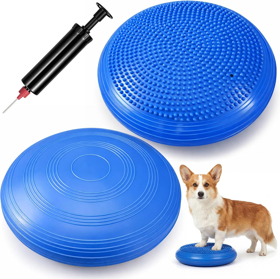 Shappy 2 Pcs Dog Balance Disc Cushion 14"