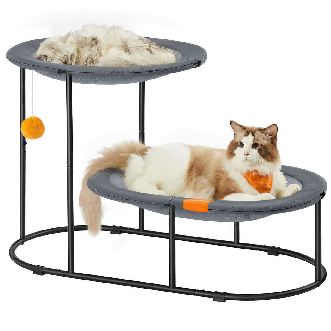 Feandrea 2-Tier Elevated Cat Hammock Bed