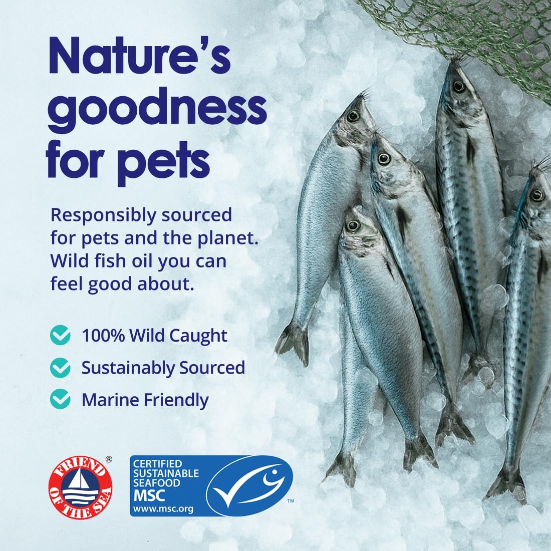 Wild Omega 3 Fish Oil for Dogs