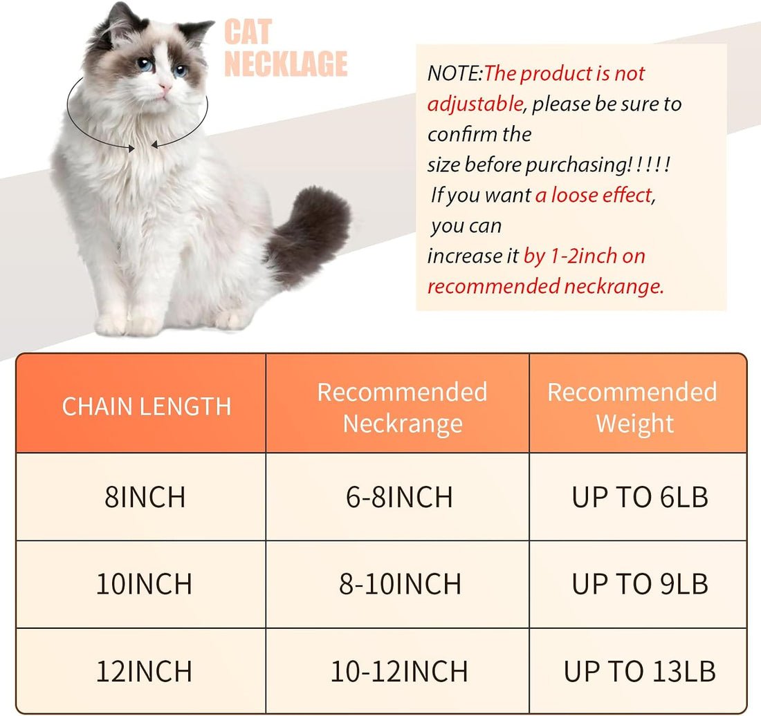 Hillban Cat Collar Diamond Chain Glitter Collar Walking Metal