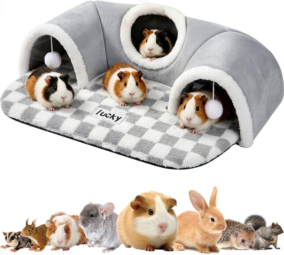 Extra Large Guinea Pig Hideout Tunnel, 22Lx16Wx5H Inches