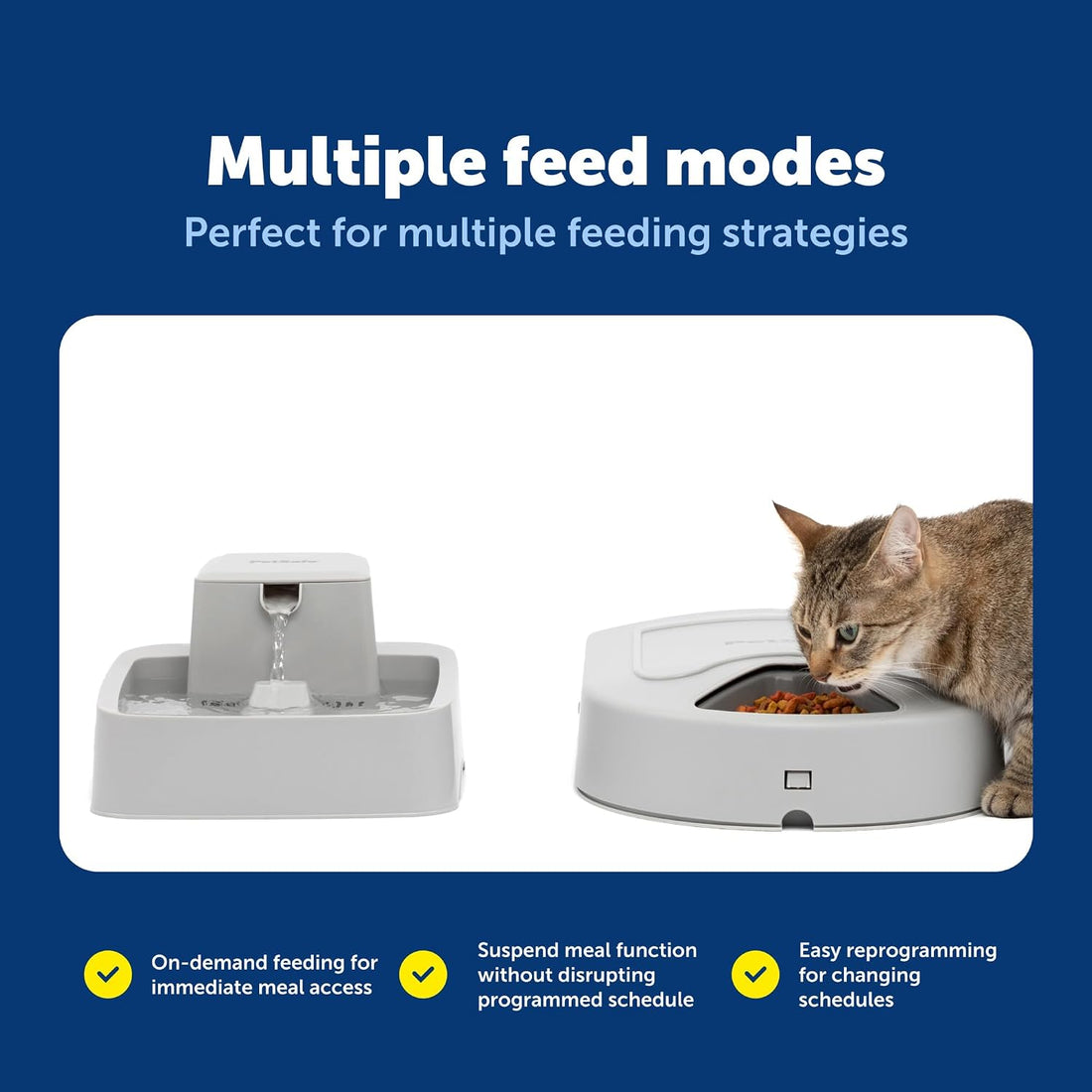 PetSafe Automatic Dog Feeder, 5 Meals, 40 oz Capacity, Plastic