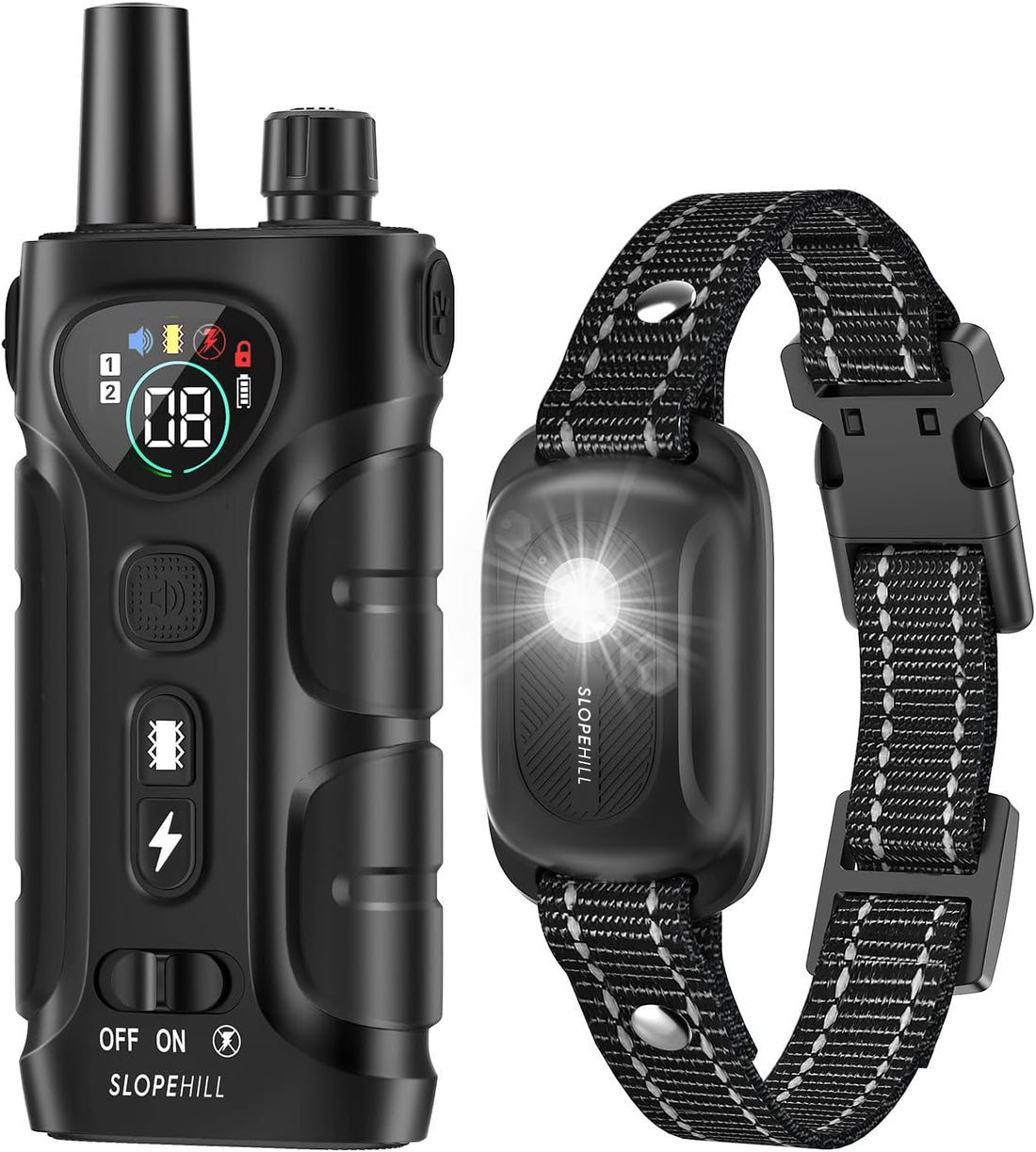 SLOPEHILL Dog Shock Collar,4200FT Dog Training Collar with Remote