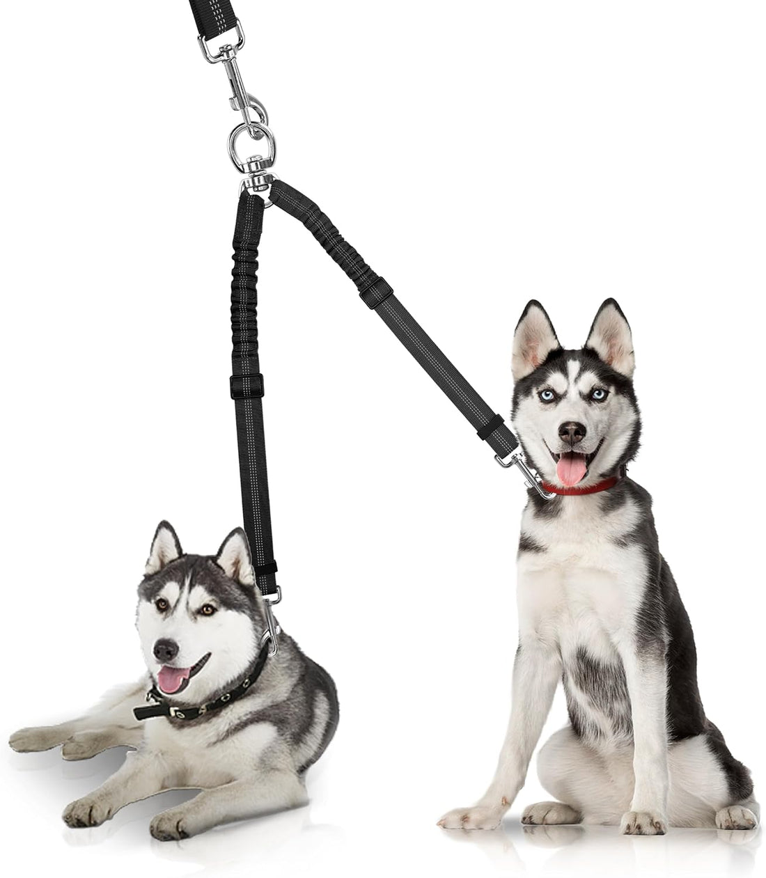 YAODHAOD Double Dog Leash,Two Dog Leash Splitter