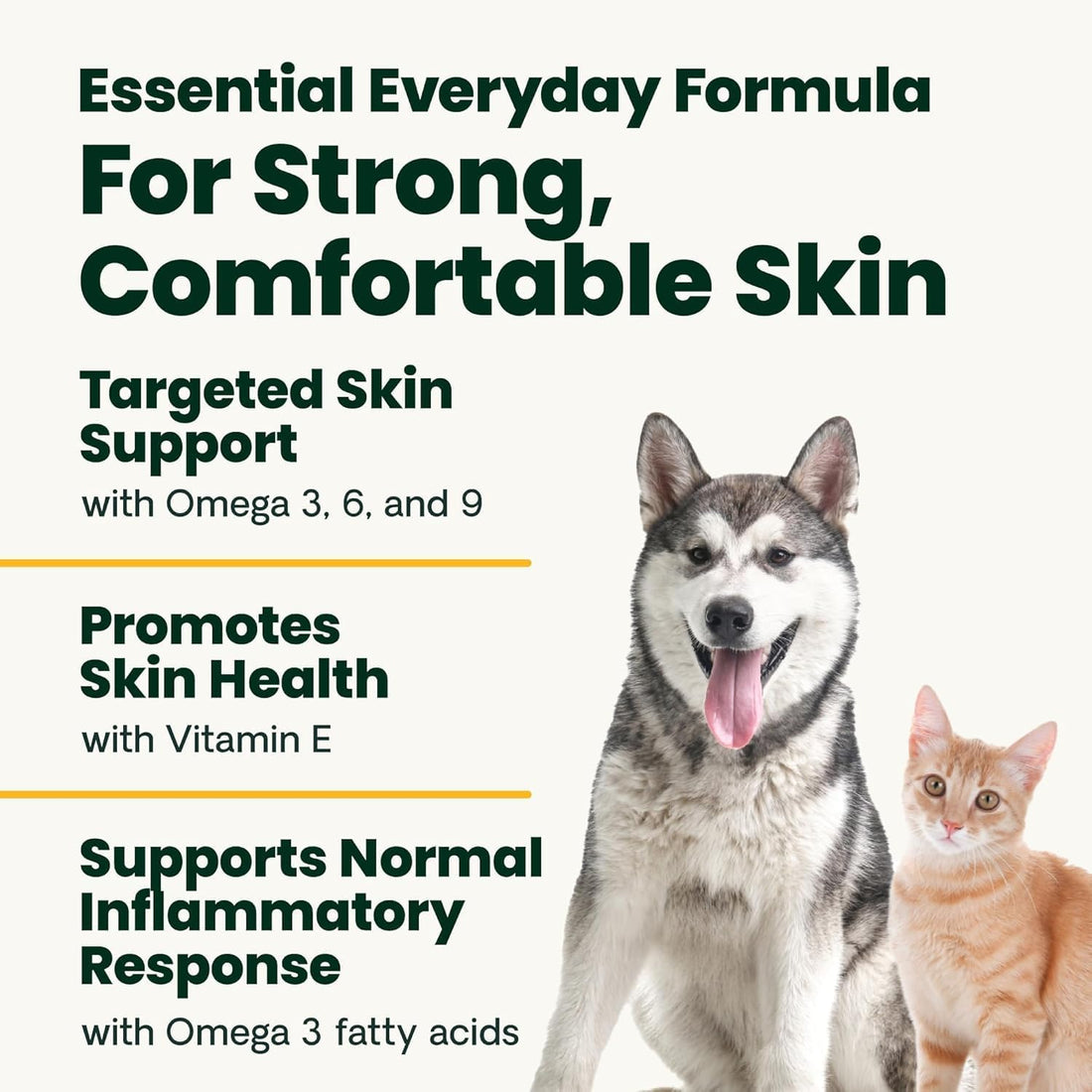 VetriScience Omega Healthy Skin and Coat Capsules