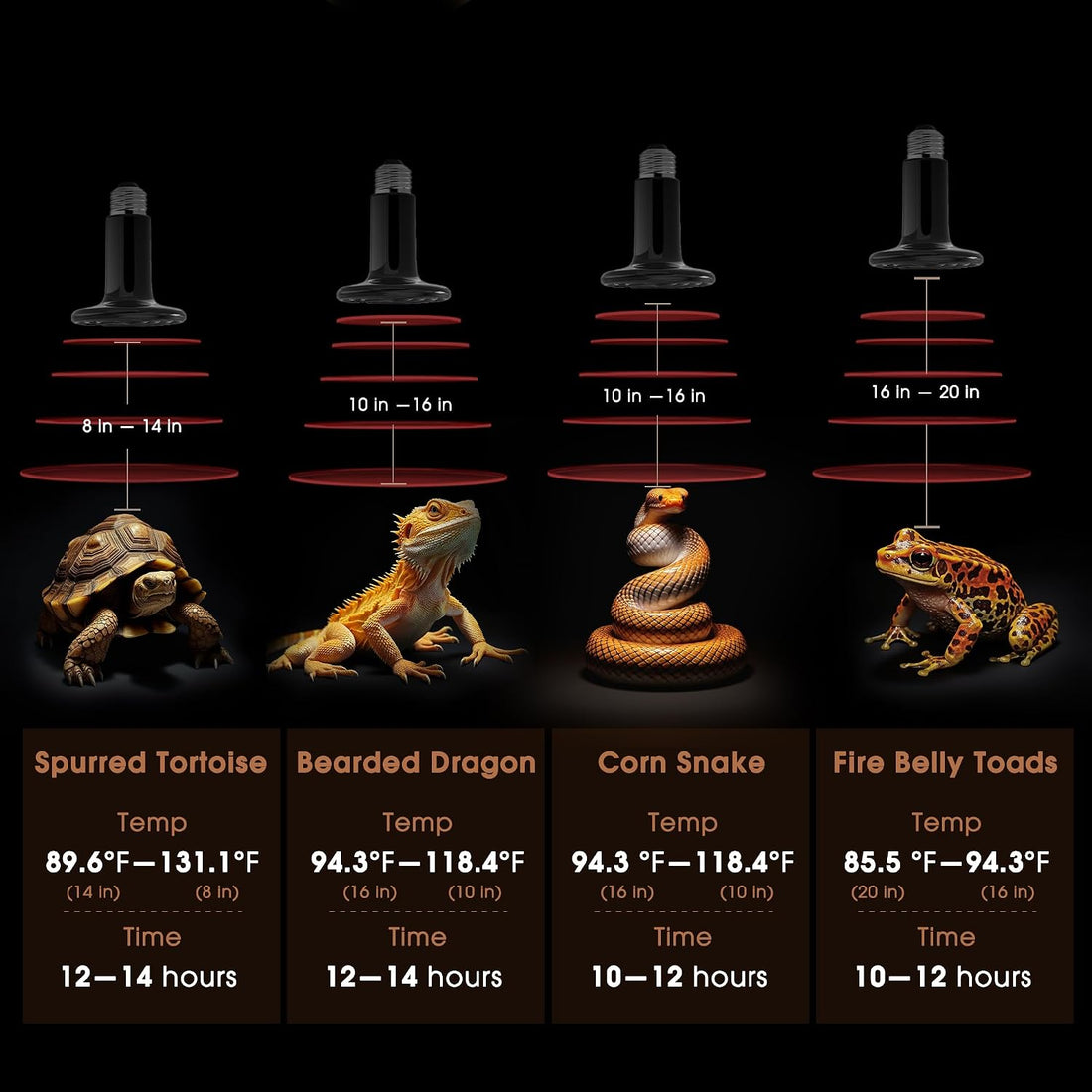 Briignite Ceramic Heat Emitter for Reptiles