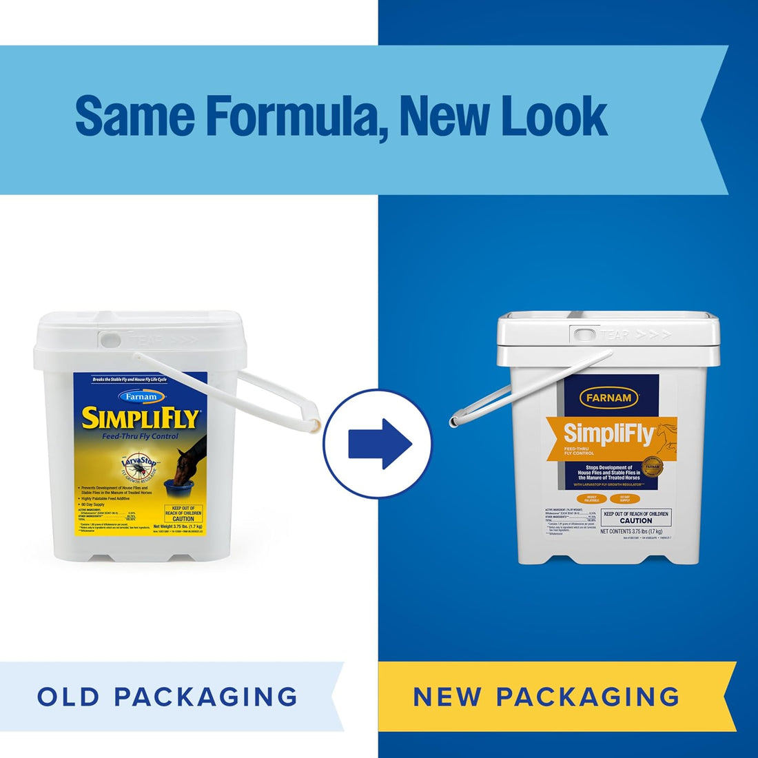 Farnam SimpliFly for Horses, Feed Through Fly Control for Horses