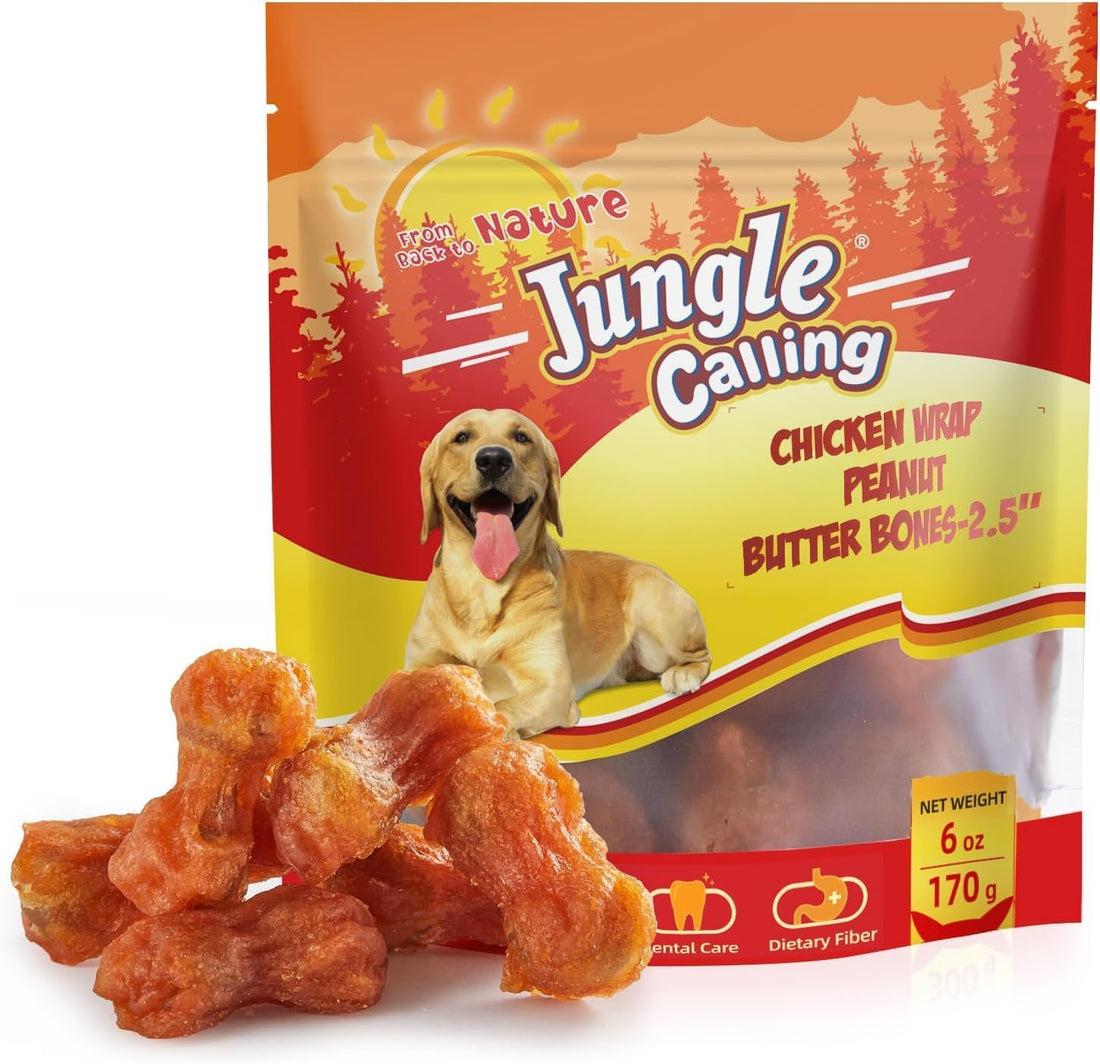 Jungle Calling Rawhide Free Dog Chew Treats