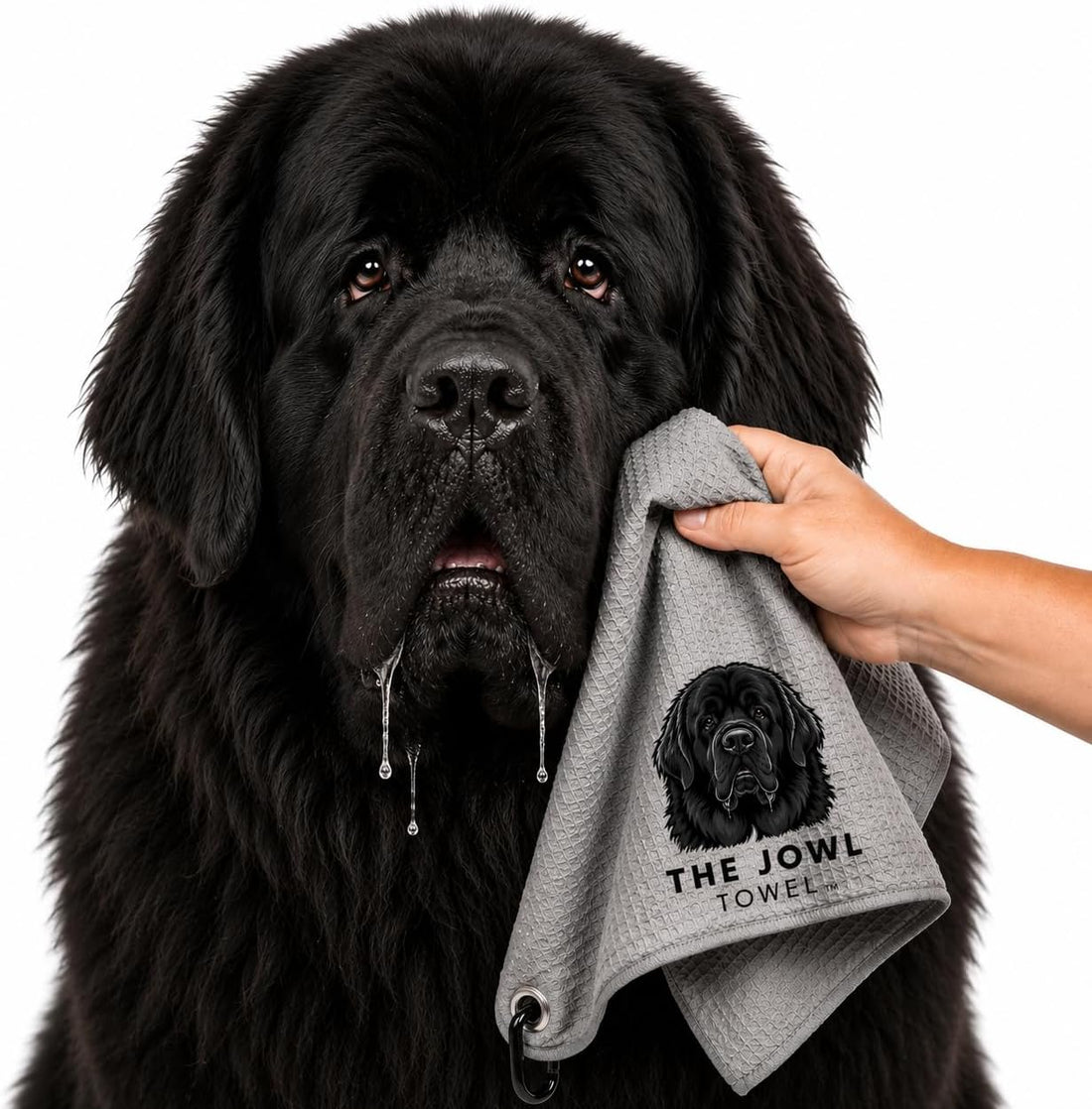 Dog Drool Towel for Large Dogs – Absorbent Microfiber Drool Catcher