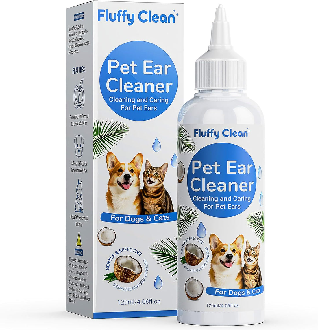 Dog Ear Cleaner - Pet Ear Wash