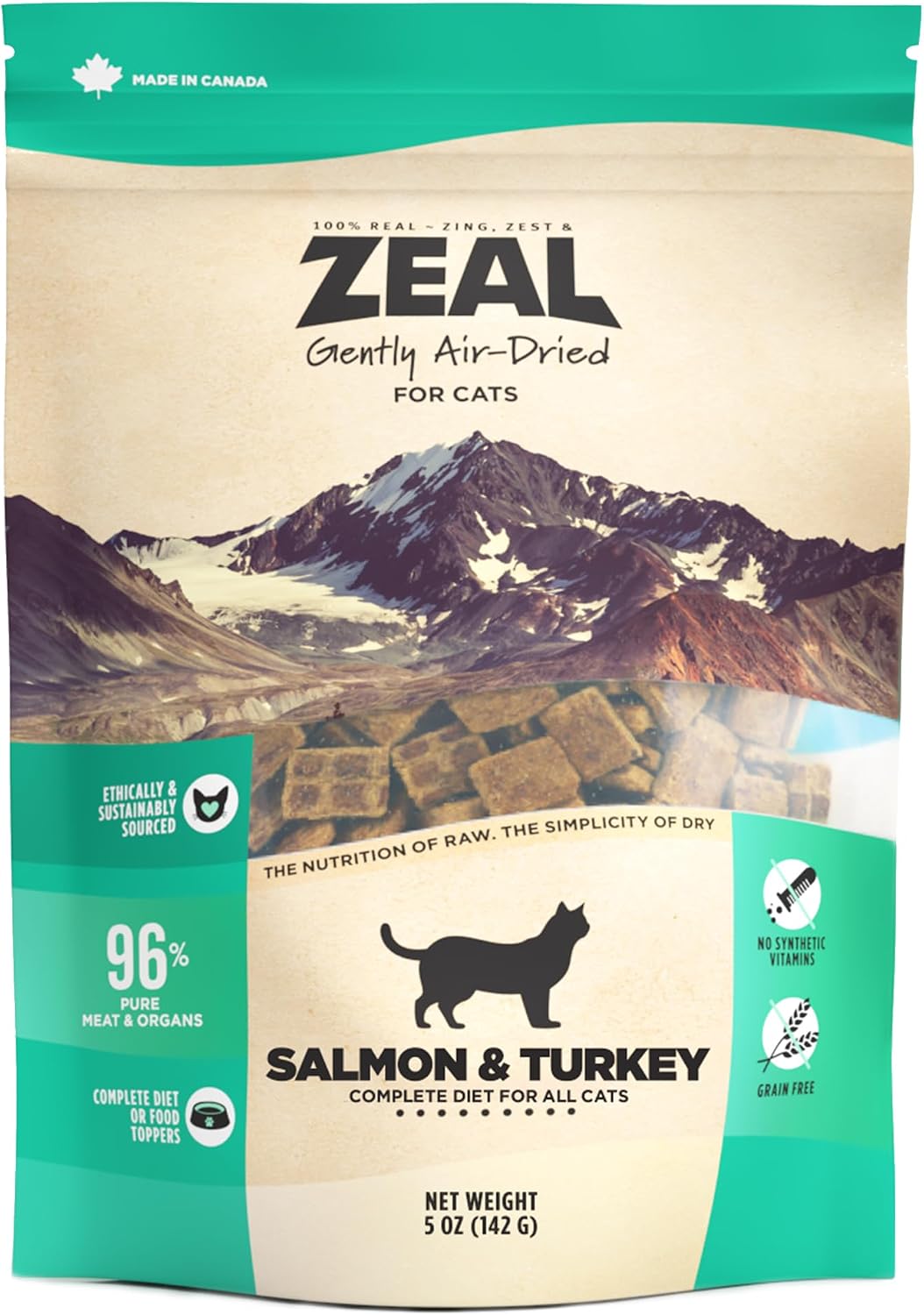 ZEAL Canada Air-Dried Cat Food Chicken Recipe - High Protein