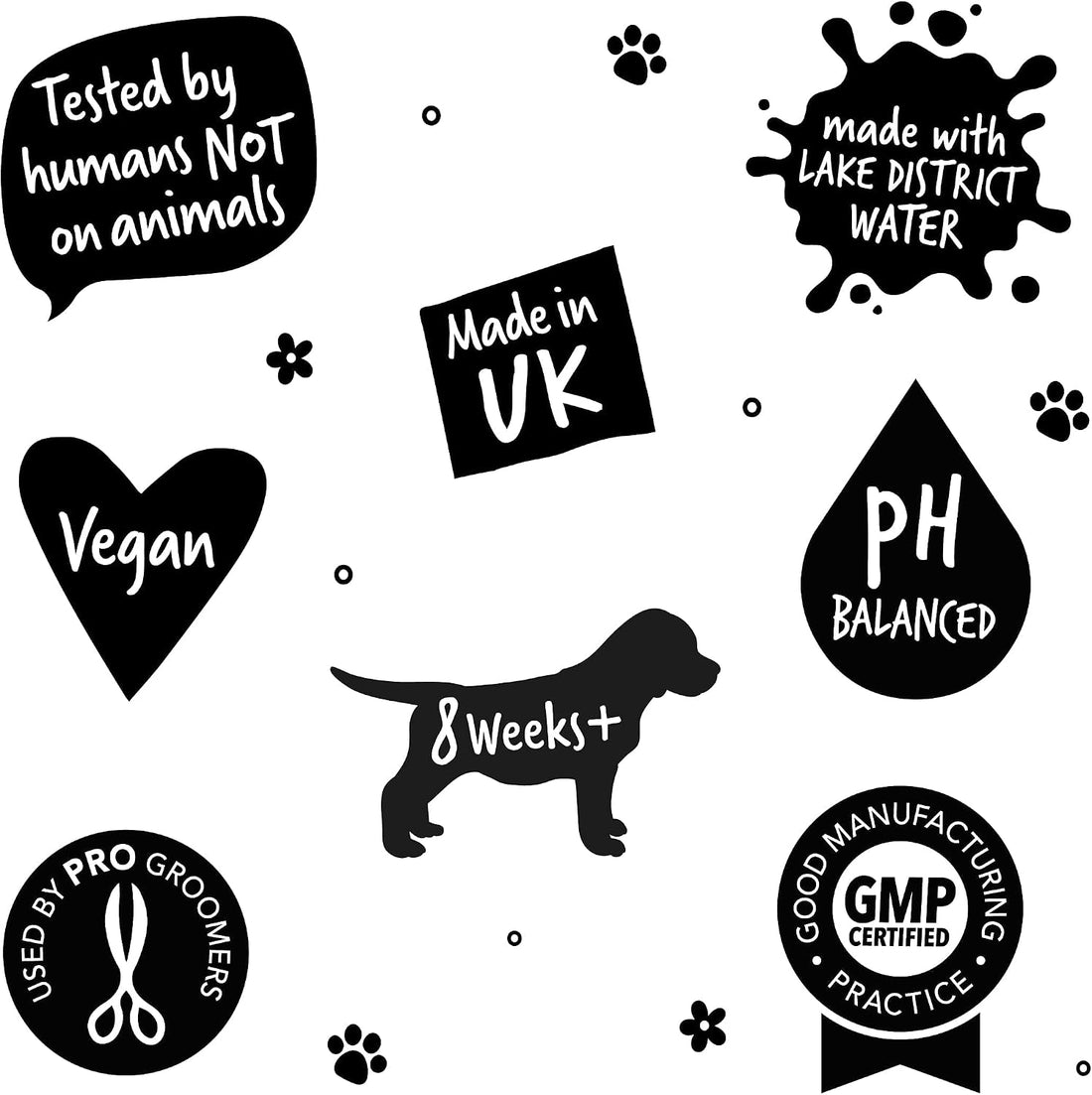 BUGALUGS Oatmeal & Aloe Vera Dog Shampoo Dog Grooming Shampoo
