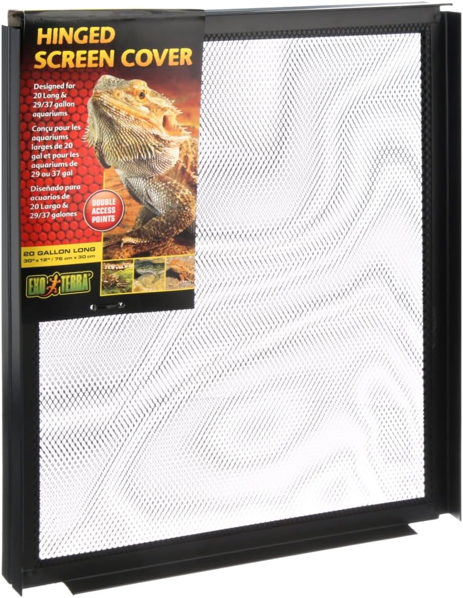 Exo Terra Hinged Terrarium Screen Cover, 60 Breeder/75 Gallon