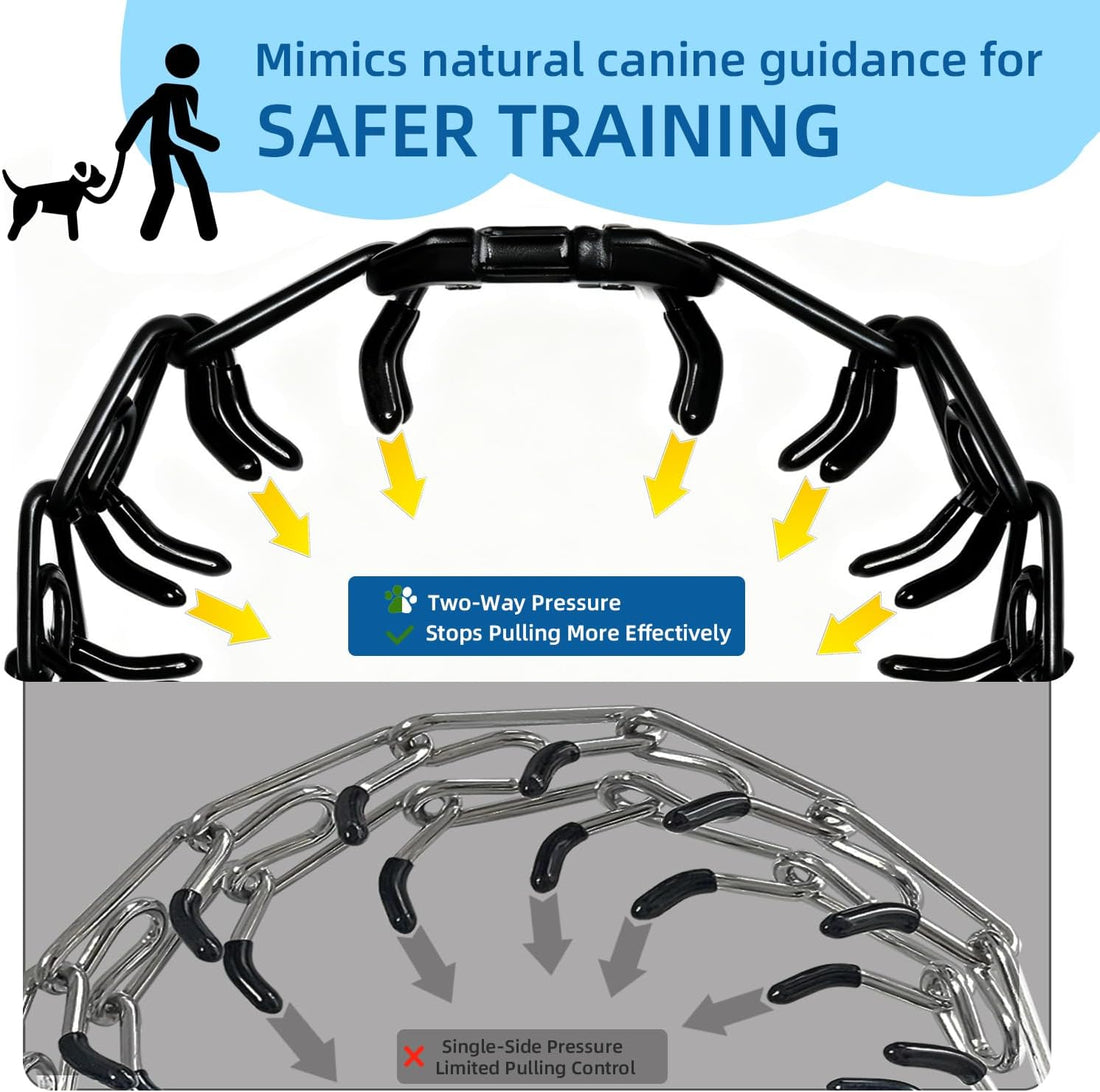 Prong Collar for Dogs, No Pull Dog Pinch Collar for Small Medium