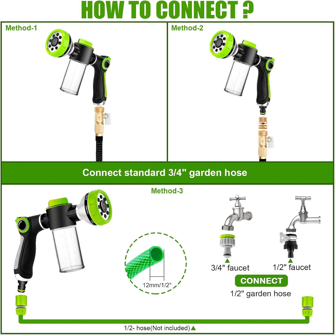 Upgraded Dog Wash Hose Attachment