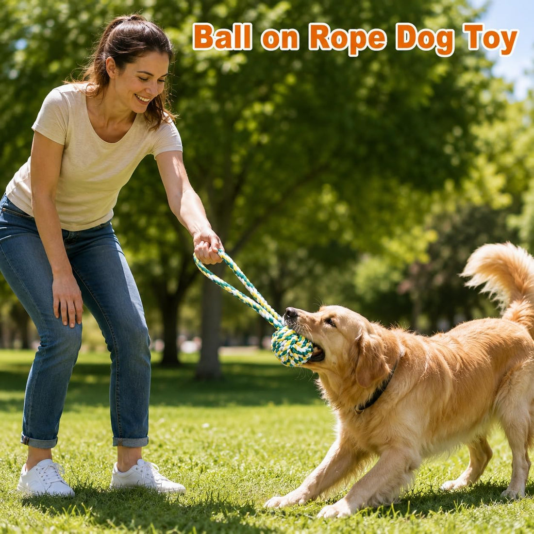 Aitmexcn Dog Rope Toys for Large and Medium Aggressive Chewers