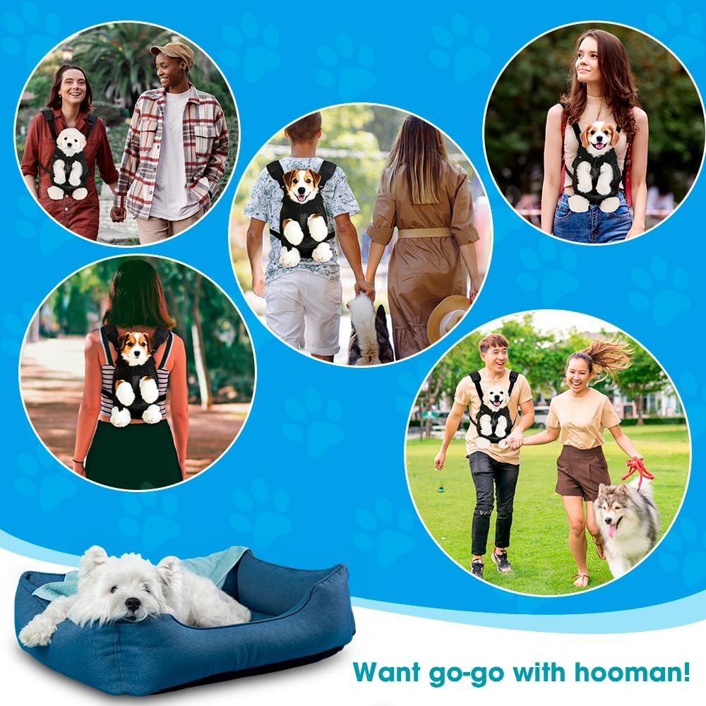 Mosago Dog Backpack Carrier, Front Chest Carrier for Small Dogs