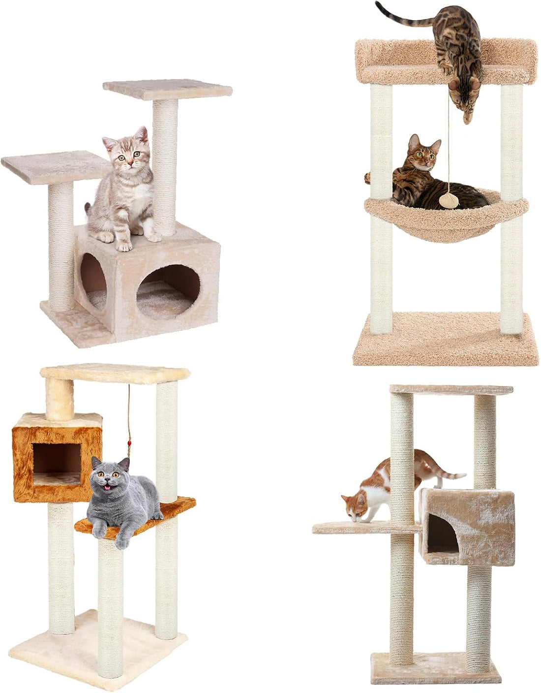 PETUOL 4 PCS M8 Cat Scratching Post Replacement